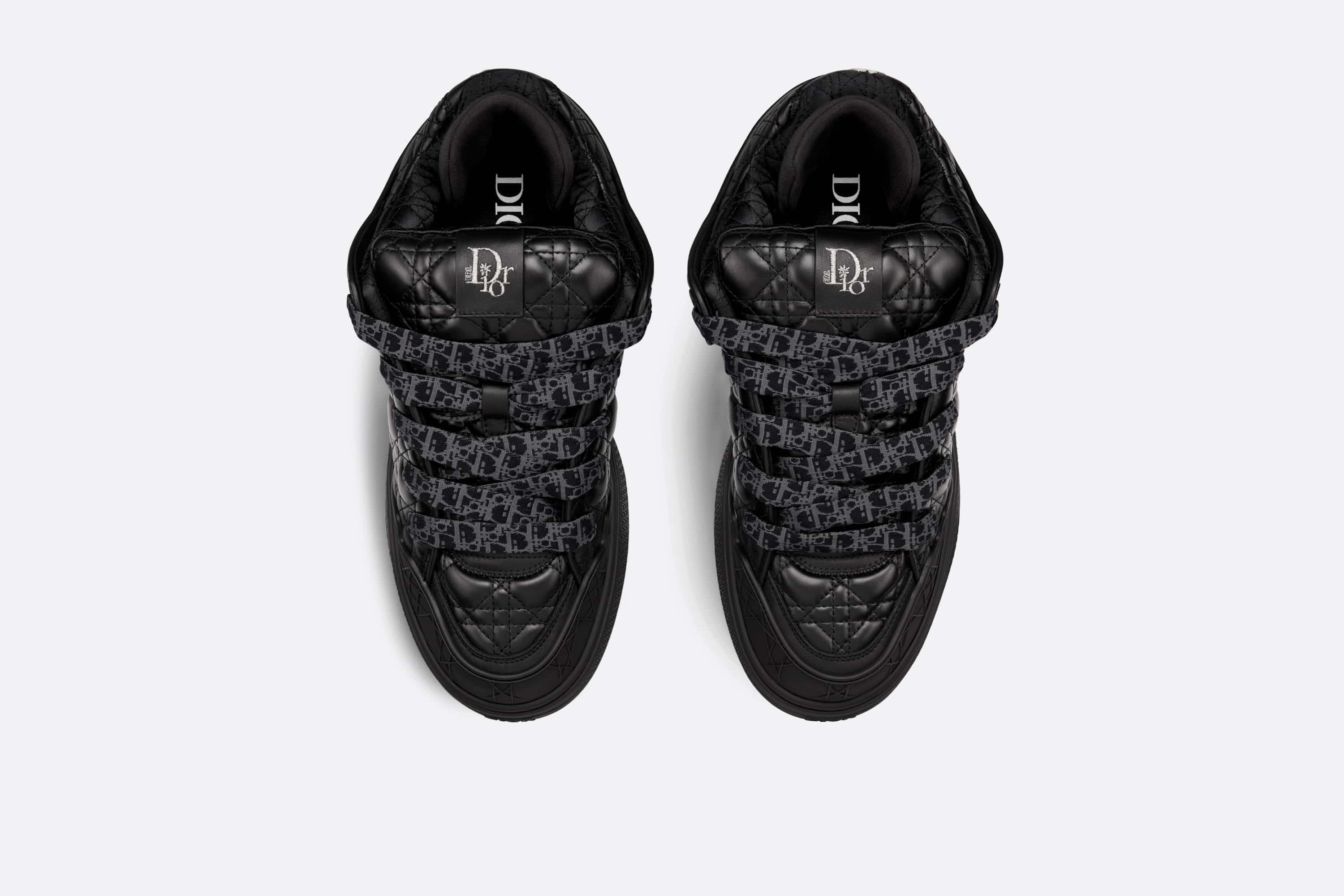 Dior B30 Sneaker – Black Monogram Edition